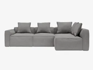 Riley Apt California Slate Corner Modular Sofa RAF Terminal - 4 Seater by James Lane, a Sofas for sale on Style Sourcebook