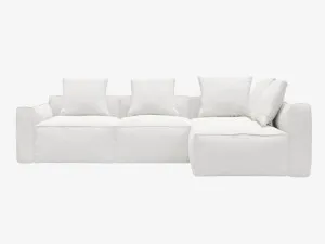 Riley Apt Noa Fog Corner Modular Sofa RAF Terminal - 4 Seater by James Lane, a Sofas for sale on Style Sourcebook