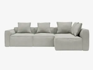 Riley Apt Toorak Pebble Corner Modular Sofa RAF Terminal - 4 Seater by James Lane, a Sofas for sale on Style Sourcebook