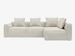 Riley Apt Toorak Pearl Corner Modular Sofa RAF Terminal - 4 Seater by James Lane, a Sofas for sale on Style Sourcebook