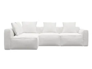 Riley Apt Noa Fog Corner Modular Sofa LAF Terminal - 4 Seater by James Lane, a Sofas for sale on Style Sourcebook