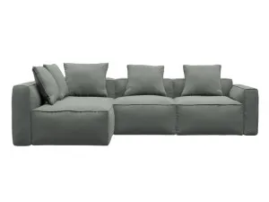 Riley Apt Tribute Storm Corner Modular Sofa LAF Terminal - 4 Seater by James Lane, a Sofas for sale on Style Sourcebook