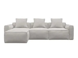 Riley Apt Avon Mineral Modular Sofa with Ottoman - 3 Seater by James Lane, a Sofas for sale on Style Sourcebook