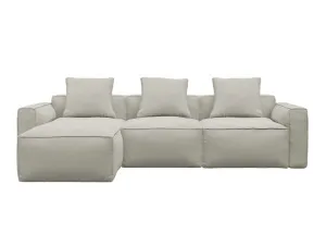 Riley Apt California Ivory Modular Sofa with Ottoman - 3 Seater by James Lane, a Sofas for sale on Style Sourcebook