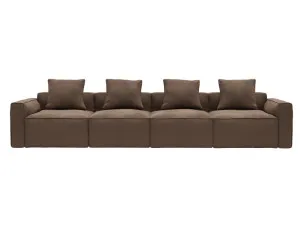 Riley Apt Muse Chocolate Sofa - 4 Seater by James Lane, a Sofas for sale on Style Sourcebook
