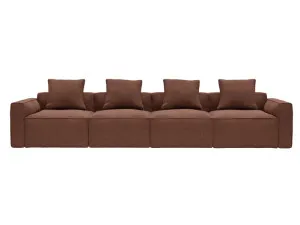 Riley Apt Muse Rust Sofa - 4 Seater by James Lane, a Sofas for sale on Style Sourcebook