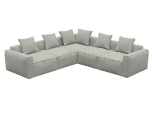 Riley Apt Toorak Pebble Corner Sofa - 5 Seater by James Lane, a Sofas for sale on Style Sourcebook