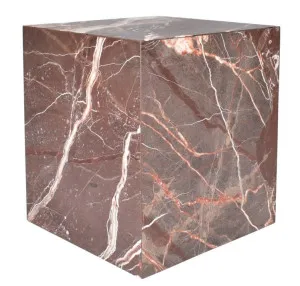 Mars Red Levanto Side Table by James Lane, a Side Table for sale on Style Sourcebook