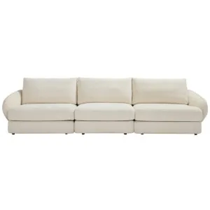 Esme Kent Bisque Sofa - 3 Seater by James Lane, a Sofas for sale on Style Sourcebook