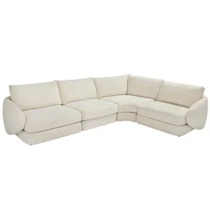 Esme Kent Bisque Corner Sofa - 4 Seater by James Lane, a Sofas for sale on Style Sourcebook