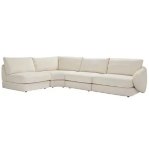 Esme Kent Bisque Modular Sofa LAF Terminal - 4 Seater by James Lane, a Sofas for sale on Style Sourcebook