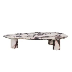 Calliope Coffee Table Bulgari Red Marble by James Lane, a Coffee Table for sale on Style Sourcebook