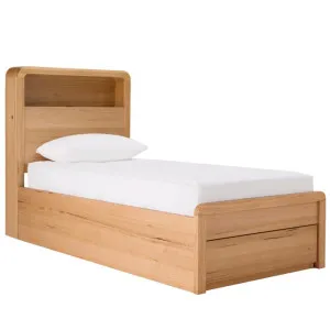 Chloe Gas Lift Bookend & Drawer Bedwith USB & LED King Single Messmate by James Lane, a Beds & Bed Frames for sale on Style Sourcebook