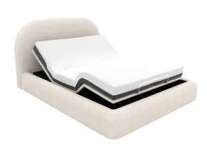 Capri Bed Kent Bisque Adjustable Base King by James Lane, a Beds & Bed Frames for sale on Style Sourcebook