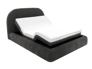 Capri Bed California Charcoal Adjustable Base King by James Lane, a Beds & Bed Frames for sale on Style Sourcebook