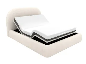 Capri Bed Noa Fog Adjustable Base King by James Lane, a Beds & Bed Frames for sale on Style Sourcebook