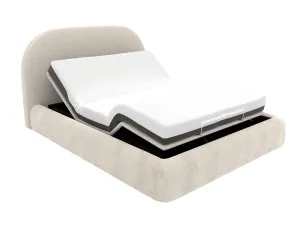 Capri Bed Avon Mineral Adjustable Base Queen by James Lane, a Beds & Bed Frames for sale on Style Sourcebook