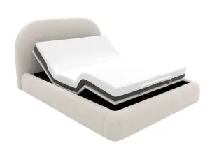 Capri Adjustable Bed Toorak Pearl by James Lane, a Beds & Bed Frames for sale on Style Sourcebook