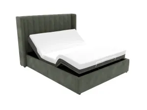 Isabella Bed Tribute Dark Jade Adjustable Base Queen by James Lane, a Beds & Bed Frames for sale on Style Sourcebook