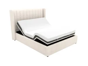 Isabella Adjustable Bed Noa Fog by James Lane, a Beds & Bed Frames for sale on Style Sourcebook
