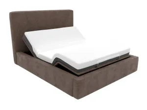 Felix Bed Muse Mink Adjustable Base Queen by James Lane, a Beds & Bed Frames for sale on Style Sourcebook