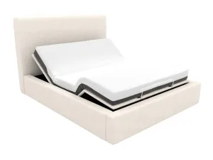 Felix Bed Noa Fog Adjustable Base Queen by James Lane, a Beds & Bed Frames for sale on Style Sourcebook