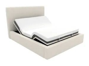 Felix Adjustable Bed California Ivory by James Lane, a Beds & Bed Frames for sale on Style Sourcebook