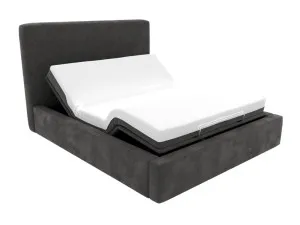 Felix Adjustable Bed California Charcoal by James Lane, a Beds & Bed Frames for sale on Style Sourcebook