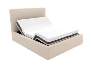 Willow Adjustable Bed Avon Taupe by James Lane, a Beds & Bed Frames for sale on Style Sourcebook