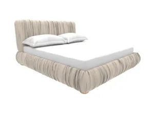 Gracie Bed Frame Avon Taupe by James Lane, a Beds & Bed Frames for sale on Style Sourcebook