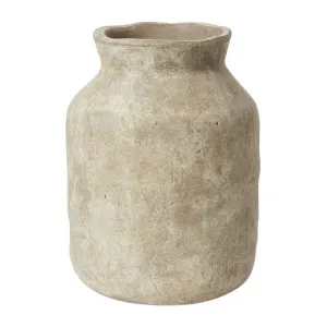 Amadou Vessel Stone - 41CM by James Lane, a Vases & Jars for sale on Style Sourcebook