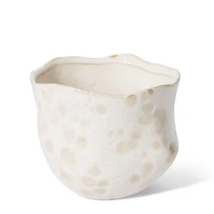 Alfonso Pot Cream - 11cm by Elme Living, a Plant Holders for sale on Style Sourcebook