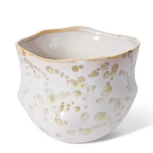 Alfonso Pot Ivory - 18cm by Elme Living, a Plant Holders for sale on Style Sourcebook