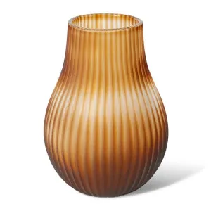 Daniela Vase Brown - 23cm by Elme Living, a Vases & Jars for sale on Style Sourcebook