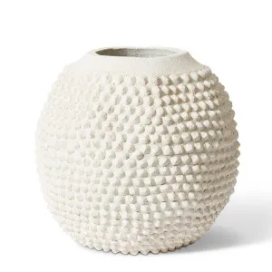 Gezani Pot Cream - 28cm by Elme Living, a Plant Holders for sale on Style Sourcebook