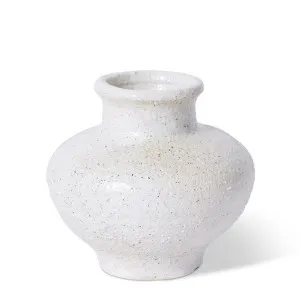 Gugu Neck Vase White - 11cm by Elme Living, a Vases & Jars for sale on Style Sourcebook