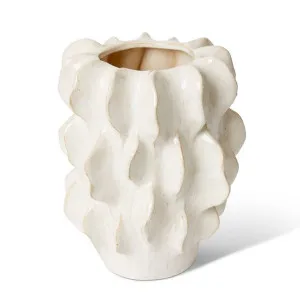 Kanika Pot White - 41cm by Elme Living, a Plant Holders for sale on Style Sourcebook