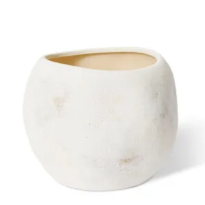 Malie Pot White - 24cm by Elme Living, a Plant Holders for sale on Style Sourcebook