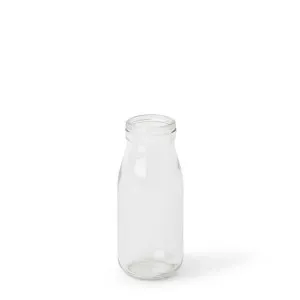Milk Bottle Clear - 14cm by Elme Living, a Vases & Jars for sale on Style Sourcebook