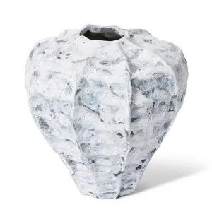 Roberts Vase Blue White - 22cm by Elme Living, a Vases & Jars for sale on Style Sourcebook