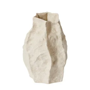 Renata Porcelain Natural Vase - 24cm by James Lane, a Vases & Jars for sale on Style Sourcebook