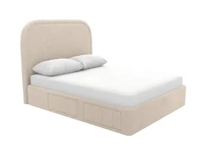 Libby Zenith Storage Drawer Bed Avon Taupe Queen by James Lane, a Beds & Bed Frames for sale on Style Sourcebook