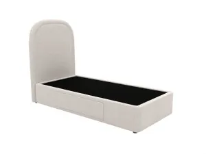 Libby Zenith Storage Drawer Bed Toorak Pearl King Single by James Lane, a Beds & Bed Frames for sale on Style Sourcebook