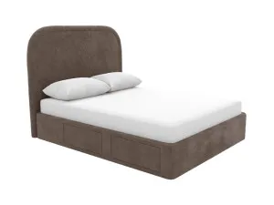 Libby Zenith Storage Drawer Bed Muse Mink Queen by James Lane, a Beds & Bed Frames for sale on Style Sourcebook
