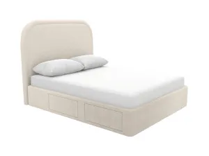 Libby Zenith Storage Drawer Bed View Cream Queen by James Lane, a Beds & Bed Frames for sale on Style Sourcebook