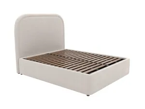 Libby Leo Gas Lift Bed Toorak Pearl King by James Lane, a Beds & Bed Frames for sale on Style Sourcebook