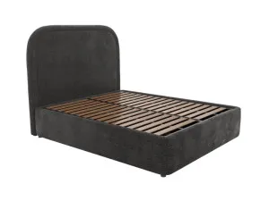 Libby Leo Gas Lift Bed California Charcoal Queen by James Lane, a Beds & Bed Frames for sale on Style Sourcebook
