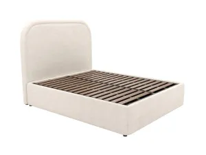 Libby Leo Gas Lift Bed Noa Fog Queen by James Lane, a Beds & Bed Frames for sale on Style Sourcebook