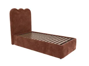 Miley Leo Gas Lift Bed Muse Rust King Single by James Lane, a Beds & Bed Frames for sale on Style Sourcebook