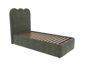 Miley Leo Gas Lift Bed Tribute Dark Jade King Single by James Lane, a Beds & Bed Frames for sale on Style Sourcebook